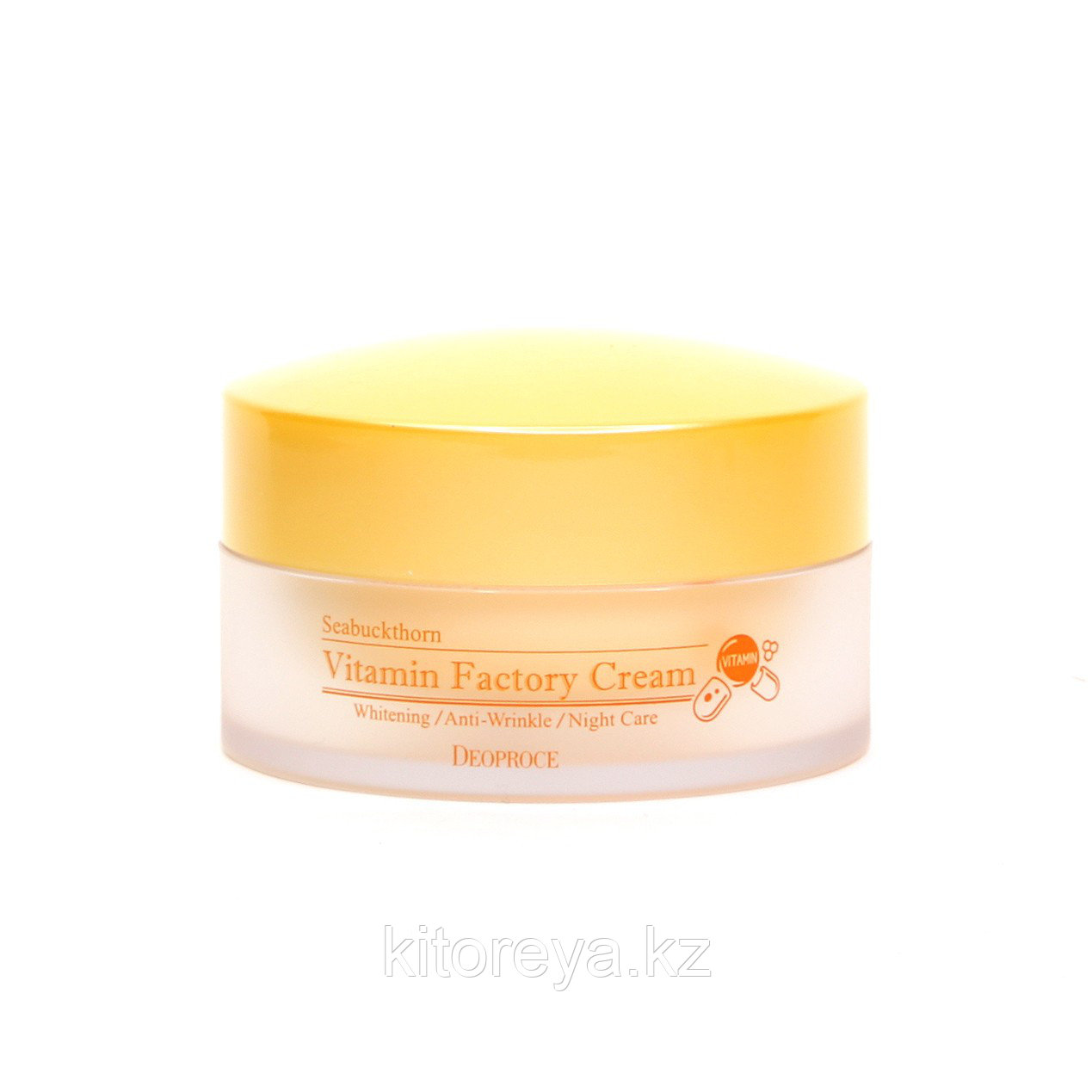 Deoproce Seabuckthorn Vitamin Factory Cream Омолаживающий витаминный крем с облепихой
