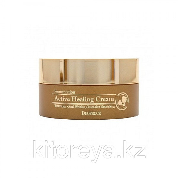 Deoproce Fermentation Active Healing Cream Оздоравливающий крем с ферментированными экстрактами