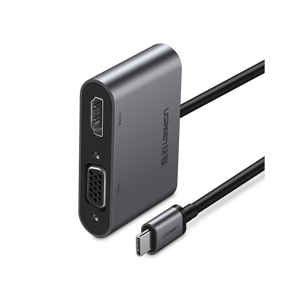 USB Type C - HDMI/VGA Адаптер +PD