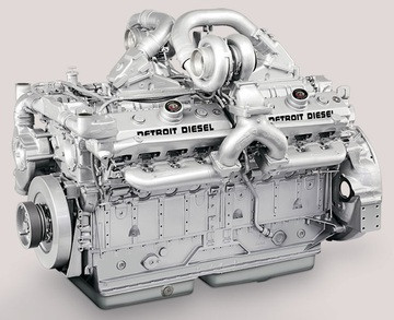 Двигатель Detroit Diesel 16V-4000, Detroit Diesel/MTU-2000TA