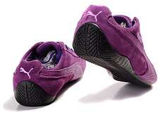 Женские кроссовки Puma Ferrari замшевые коричневые , фото 2