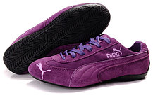 Женские кроссовки Puma Ferrari замшевые коричневые , фото 3
