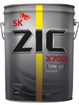 Синтетическое моторное масло ZIC X7 diz 10w40 EURO  20л