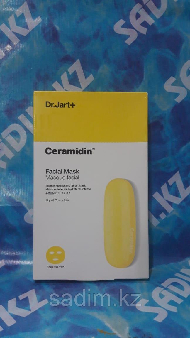 Dr.Jart+ Ceramidin Skin-friendly Nanoskin Sheet Mask 5шт - Увлажняющая маска с керамидами