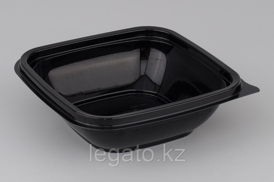 Контейнер 1212 черный 126*126*38мм-250мл