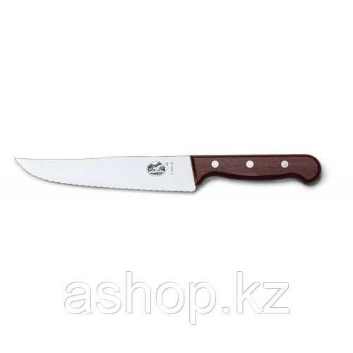 Нож разделочный Victorinox Carving Knife Rosewood, Длина клинка: 180 мм, Материал клинка: Нержавеющая сталь,