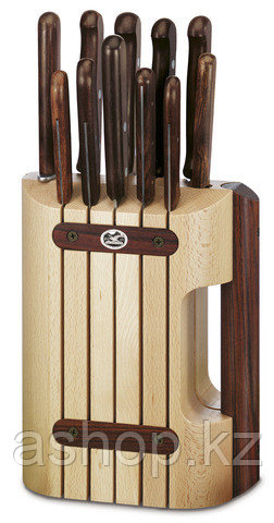 Набор ножей кухонных Victorinox Cutlery Block Rosewood, Материал клинка: Нержавеющая сталь, Материал рукояти: