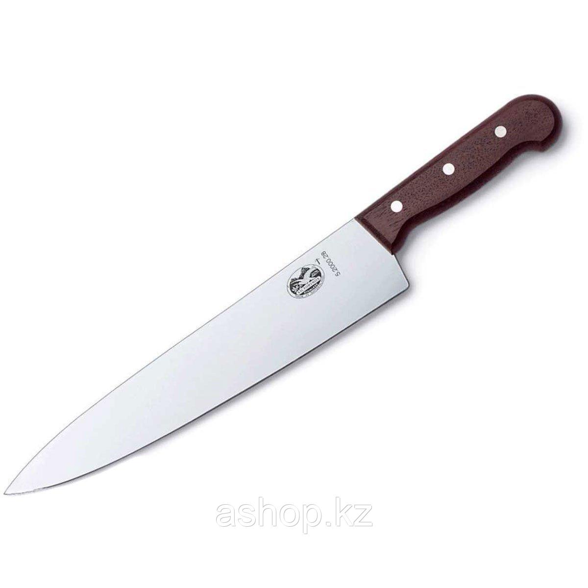 Нож разделочный Victorinox Carving Knife Rosewood, Длина клинка: 310 мм, Материал клинка: Нержавеющая сталь, М