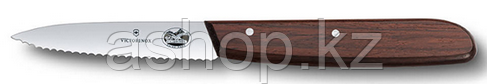 Нож для чистки овощей Victorinox Paring Knife Chef Serrated Rosewood, Длина клинка: 80 мм, Материал клинка: Н