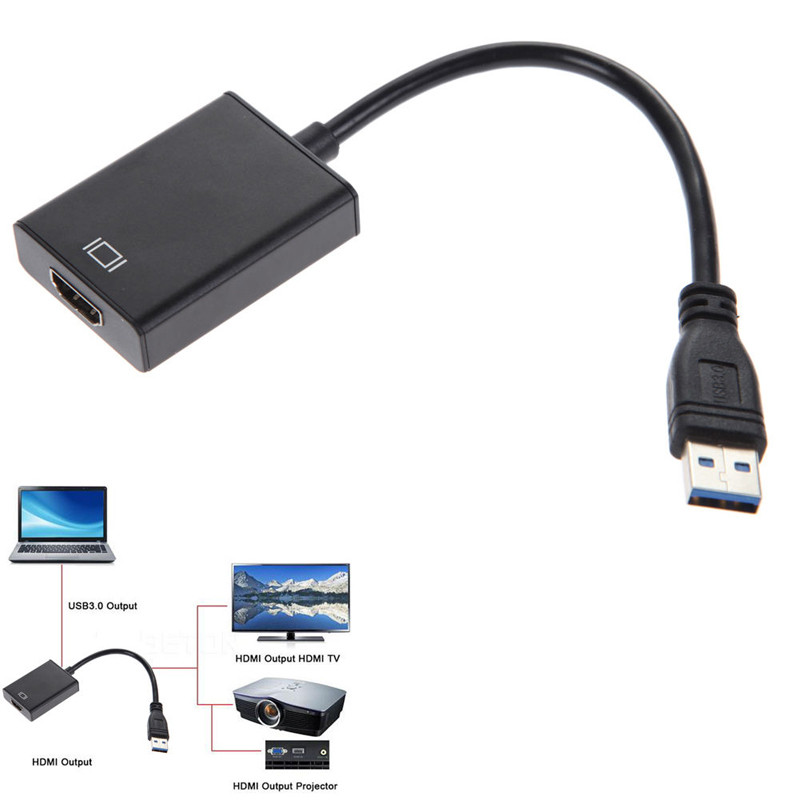 Внешняя видеокарта USB 3.0 - HDMI (переходник, адаптер, конвертер) - фото 3 - id-p45947523