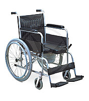 Кресло инвалидное FS609 (с сан. оснащ.)