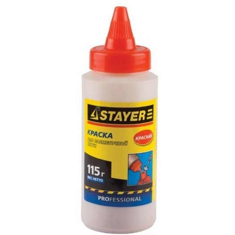 Краска "Stayer" 115 гр. красная