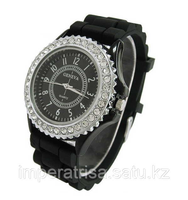 Женские часы "Geneva" черный