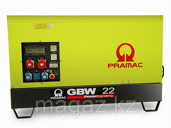 Генератор дизельный в кожухе Pramac GBW22Y, фото 2