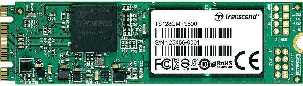 Transcend TS128GMTS800, 128GB SSD M.2 2280 SATA3, MLC