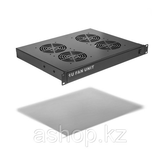 Вентиляторная панель SHIP 700404122, 120 x 120 x 38 мм x 4 шт., Цвет: Чёрный, металлик
