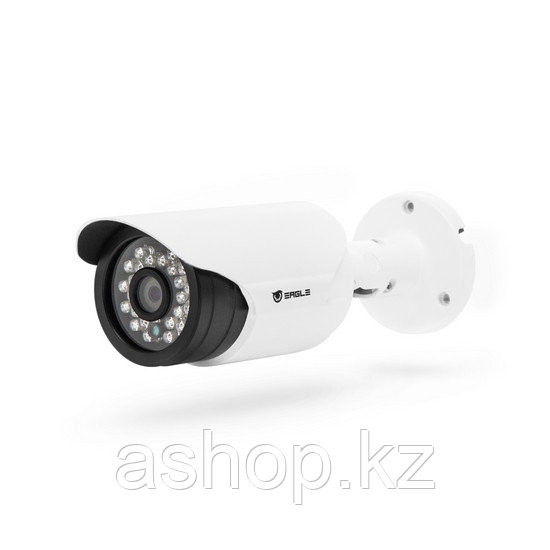 Камера HD-SDI цилиндрическая Eagle EGL-SBL360, Разрешение: 2 Mpi dpi, Тип объектива: фиксированный f= 6 мм, ИК