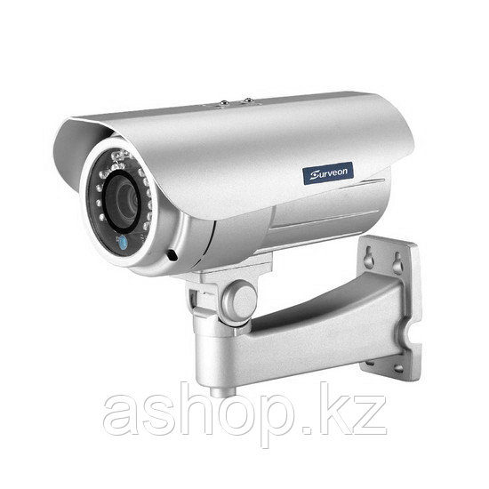 Камера IP цилиндрическая Surveon CAM3361, Разрешение: 2 Mpi dpi, Тип объектива: вариофокальный f= 2,8 - 12 мм,