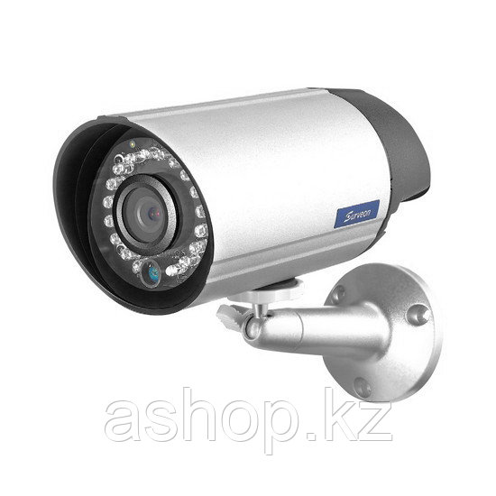 Камера IP цилиндрическая Surveon CAM3351, Разрешение: 2 Mpi dpi, Тип объектива: фиксиронанный, f=4.2 мм, Цвет: