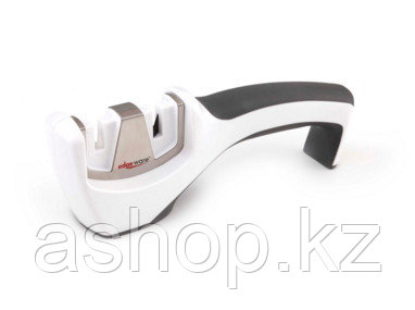 Точило для ножей Smith`s KitchenIQ™ Pull-Thru, Цвет: Белый, Упаковка: Розничная, (Carbide/Ceramic)
