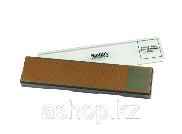 Точило для ножей и других инструментов Smith`s Diamond Bench Stone 11,5 - Fine, Цвет: Чёрно-оранжевый, Упаковк