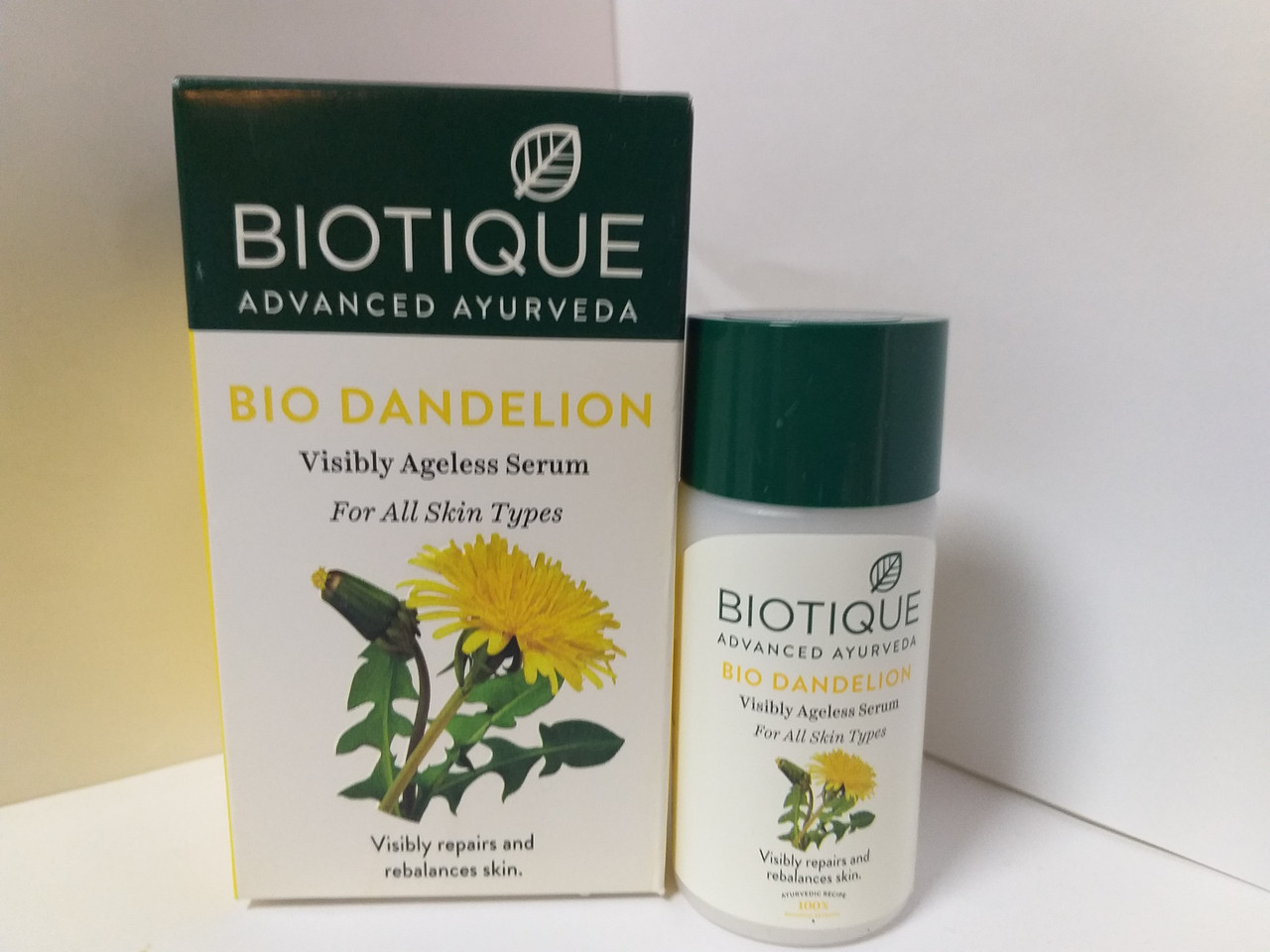 Антивозрастная сыворотка для всех типов кожи Биотик Одуванчик, 40мл,BIOTIQUE BIO DANDELION AGELESS SERUM - фото 1 - id-p58945920