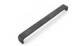 Мебельная ручка, матовый чёрный, 160 мм