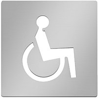 Символ "инвалидность", алюминий, 100 мм