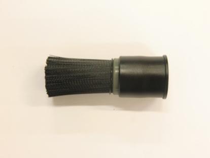 Щетка щетинная цилиндрическая пластиковая Ø 25x45 мм 