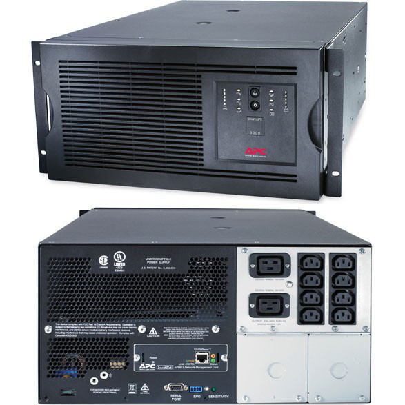 SUA5000RMI5U APC Smart-UPS 5000VA Rack/ Tower - фото 2 - id-p58946595