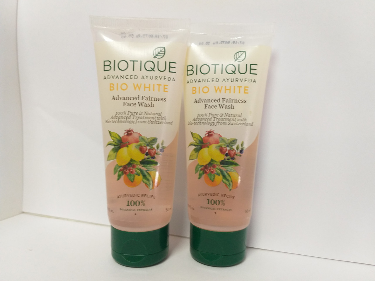Отбеливающий гель для умывания, BIOTIQUE Bio White Face Wash, 100 мл