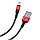 Кабель USB Hoco X26 Xpress Charging Type-c Black&red, фото 3