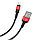 Кабель USB Hoco X26 Xpress Charging Apple (Lightning) Black&Red, фото 2