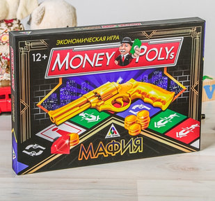 Настольная игра Money Polys Мафия-Монополия 