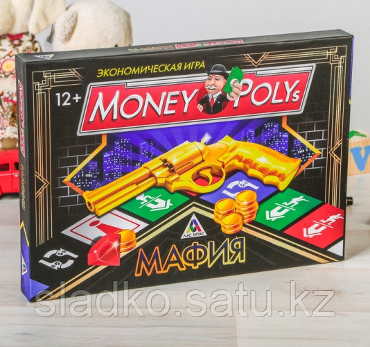 Настольная игра Money Polys Мафия-Монополия - фото 1 - id-p58957253