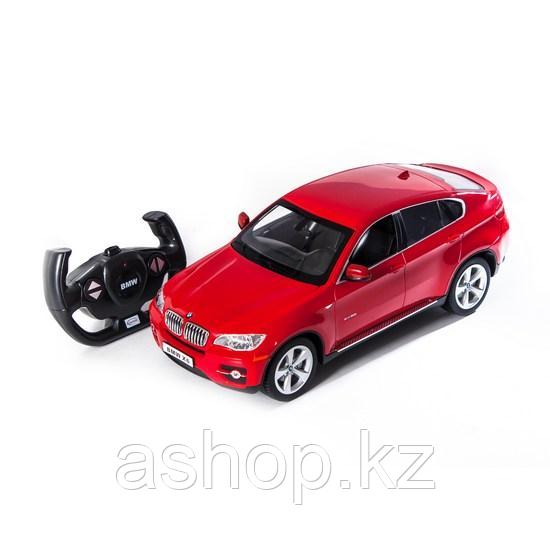 Радиоуправляемая модель автомобиль Rastar BMW X6, 1:14, Управление: Джойстик, Материал: Пластик, Цвет: Красный