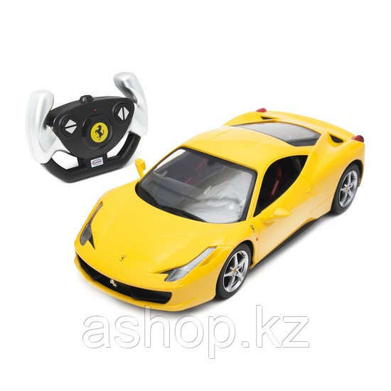 Радиоуправляемая модель автомобиль Rastar Ferrari 458 Italia, 1:14, Управление: Джойстик, Материал: Пластик, Ц