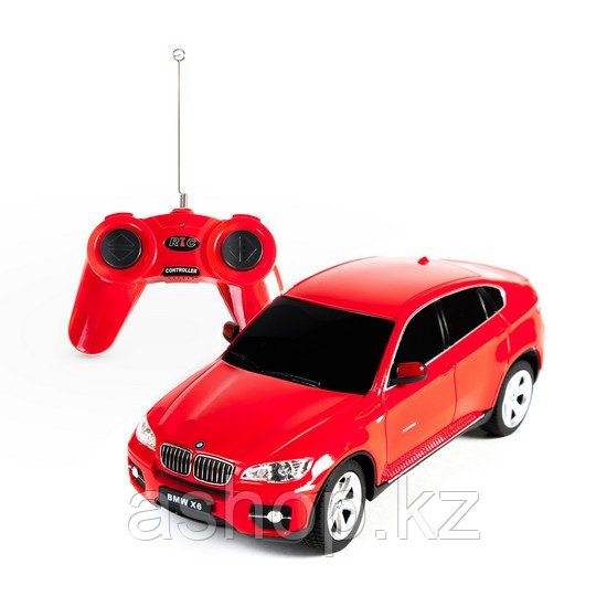 Радиоуправляемая модель автомобиль Rastar BMW X6, 1:24, Управление: Джойстик, Материал: Пластик, Цвет: Красный