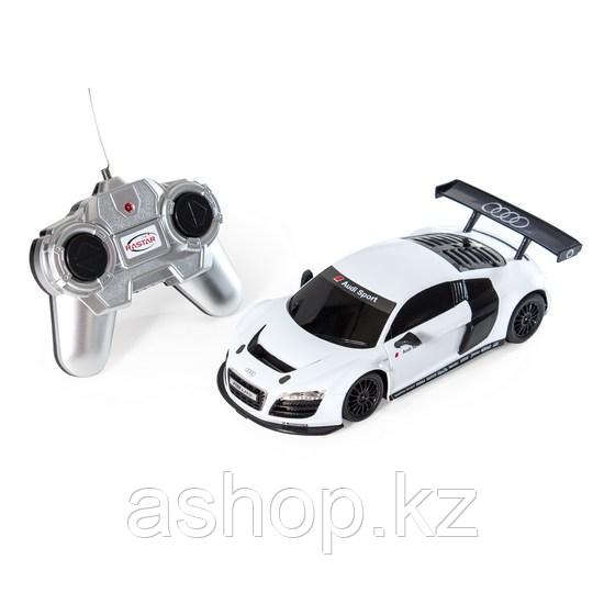 Радиоуправляемая модель автомобиль Rastar AUDI R8, 1:24, Управление: Джойстик, Материал: Пластик, Цвет: Белый,