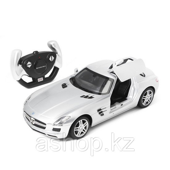 Радиоуправляемая модель автомобиль Rastar Mercedes-Benz SLS, 1:14, Управление: Джойстик, Материал: Пластик, Цв