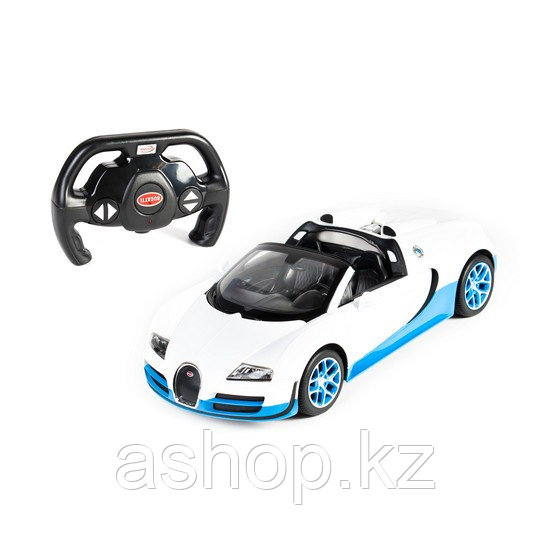 Радиоуправляемая модель автомобиль Rastar Bugatti Grand Sport Vitesse, 1:14, Управление: Джойстик, Материал: П