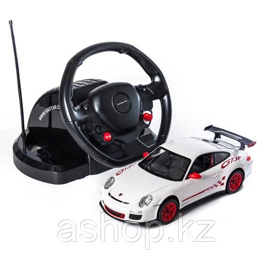 Радиоуправляемая модель автомобиль Rastar Porsche GT3, 1:14, Управление: Руль, Материал: Пластик, Цвет: Белый,