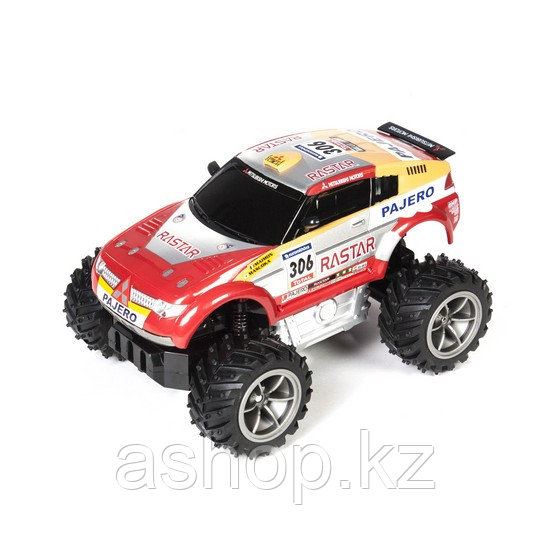 Радиоуправляемая модель автомобиль Rastar Mitsubishi PAJERO EVOLUTION, 1:18, Управление: Джойстик, Материал: П