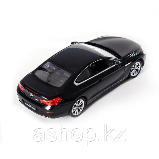Радиоуправляемая модель автомобиль Rastar BMW 6 Series, 1:14, Управление: Джойстик, Материал: Пластик, Цвет: Ч