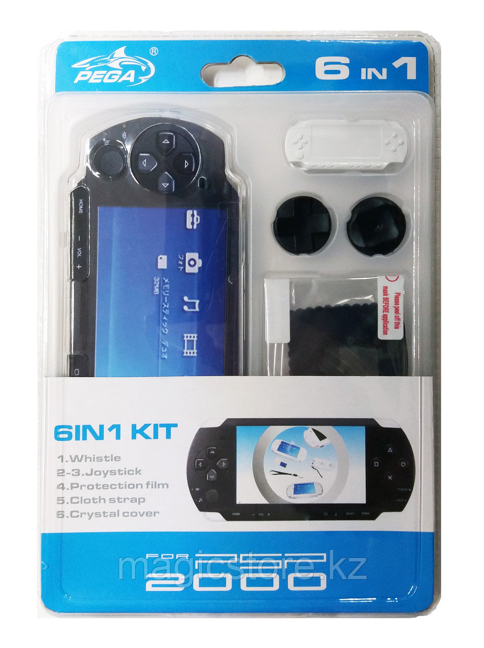 Набор аксессуаров Pega PSP Slim 2000/3000 6in1 Kit