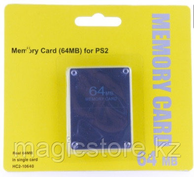 Карта памяти Sony PlayStation 2 Memory Card 64 Mb, PS2