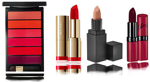 Помады и палетки
