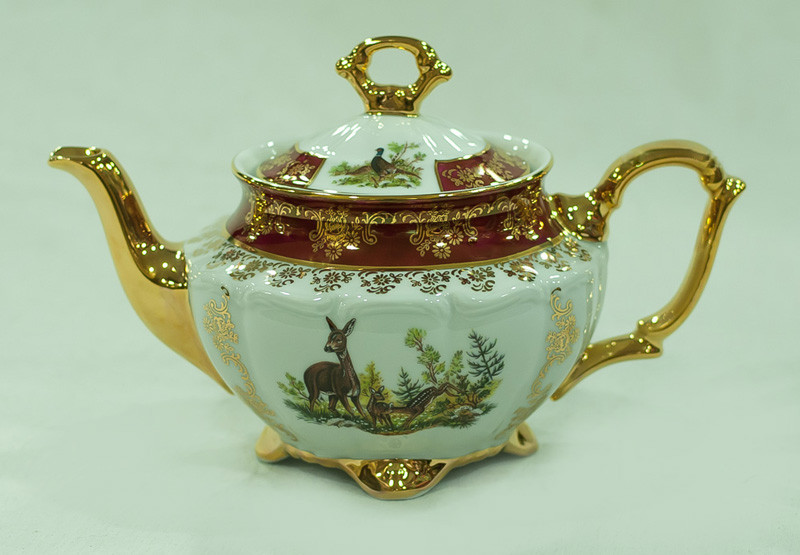 Чайник заварочный Охота Бордовая (Epiag Lofida, Чехия), фото 1