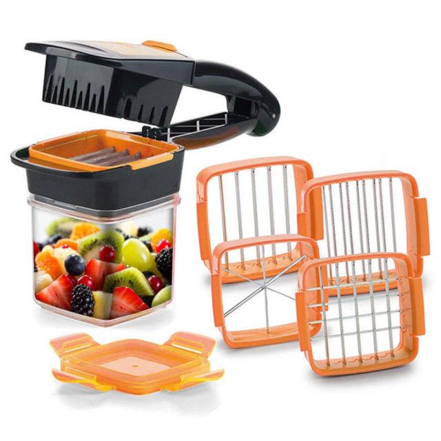 Овощерезка с контейнером Nicer Dicer Quick