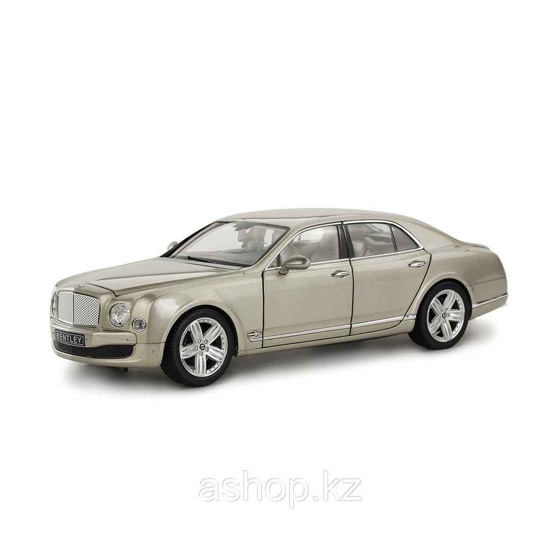Модель автомобиля коллекционная Rastar Bentley Mulsanne, 1:18, Материал: Металл, Цвет: Бежевый, (43800Ch)